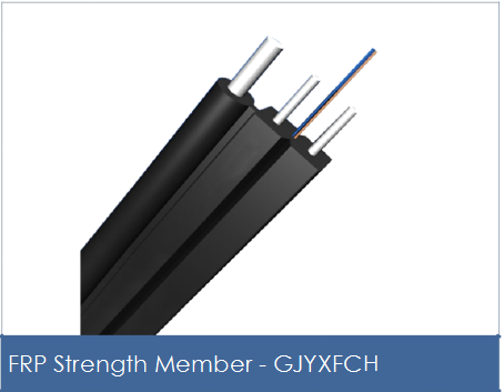 ftth drop cable self support