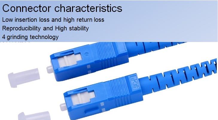  SC Connector Outdoor FTTH Fiber Optic Jumper -5