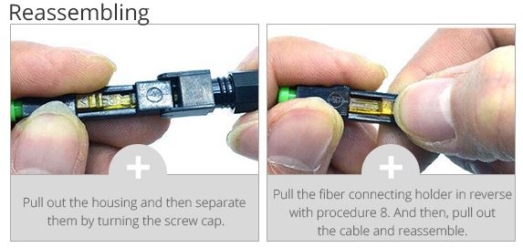 SC/APC Fiber Optic Fast Connector8