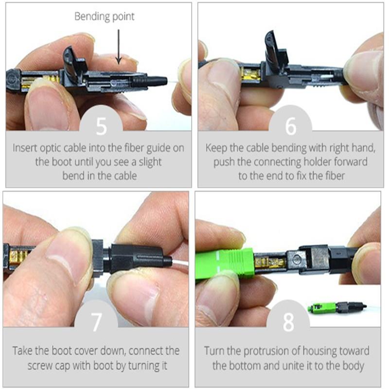 SC/APC Fiber Optic Fast Connector7