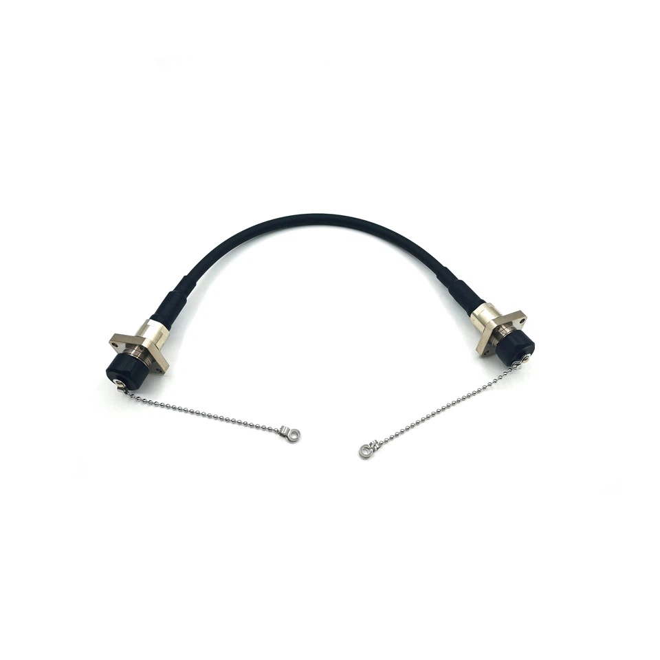 Conector hembra ODC de 2 núcleos - Conjunto de cable de fibra óptica resistente al agua con conector hembra ODC de 2 núcleos