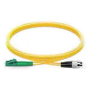 Cable de conexión de fibra monomodo LC APC a FC UPC dúplex de 3,0mm o 2,0mm PVC o LSZH Jacket 9/125