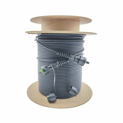 Conector MPO al aire libre ODVA MPO Fiber Optic Patchcord Cable