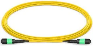 MTP hembra a hembra 12 fibras OS2 9/125 Cable troncal monomodo